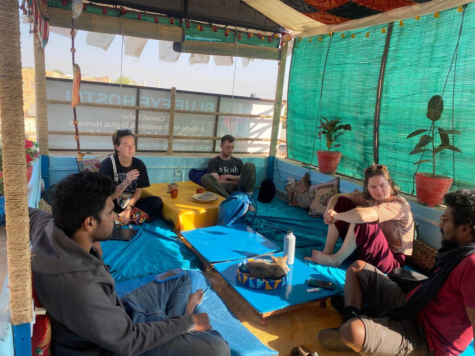 Blue Eye Hostel Jaisalmer Exterior foto